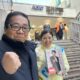 門ひろこ候補(杉並区_東京8区)と共に朝のご挨拶